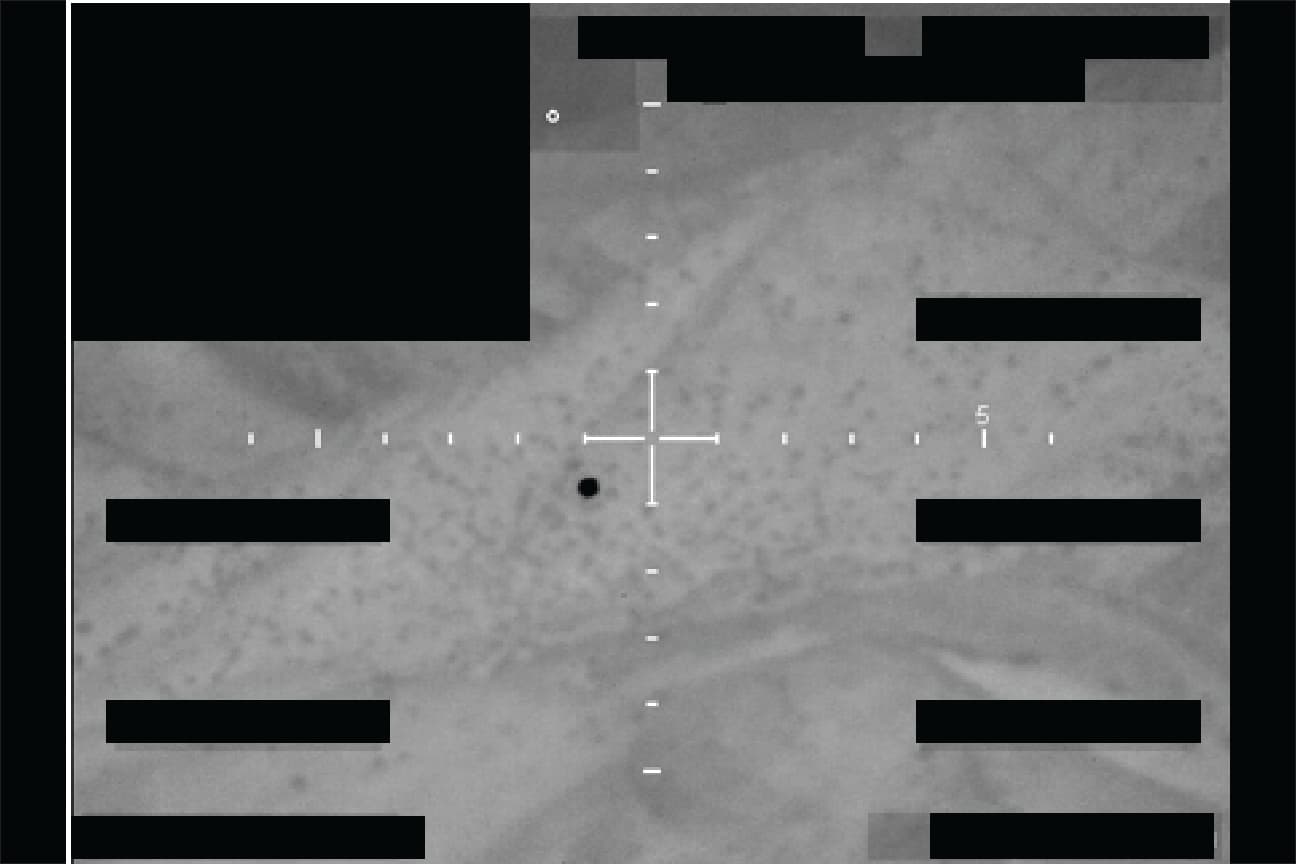 FBI Infrared UAP image